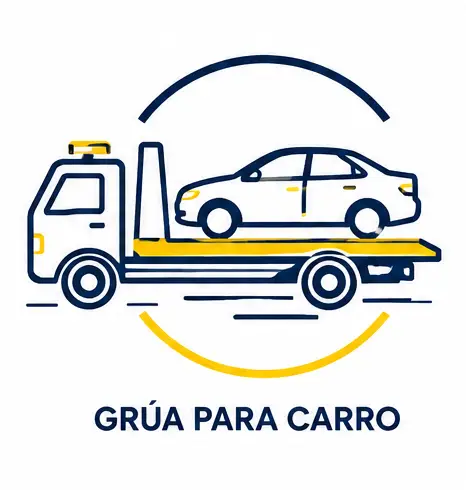 Grúa para carro y asistencia vehicular ASVE