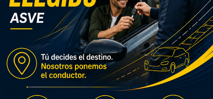 Conductor Elegido ASVE para conducir tu propio vehículo
