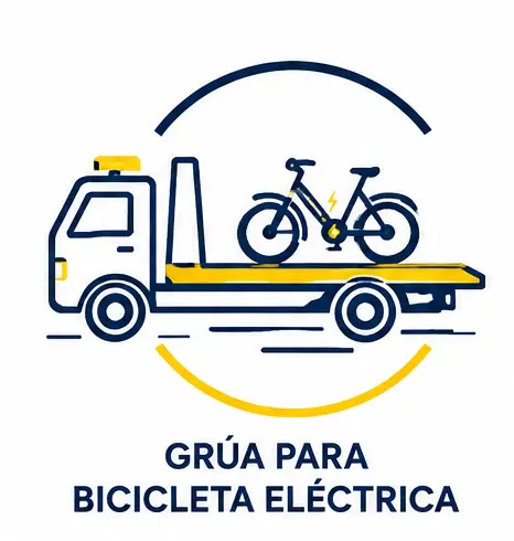 Grúa para bicicleta eléctrica y asistencia ASVE