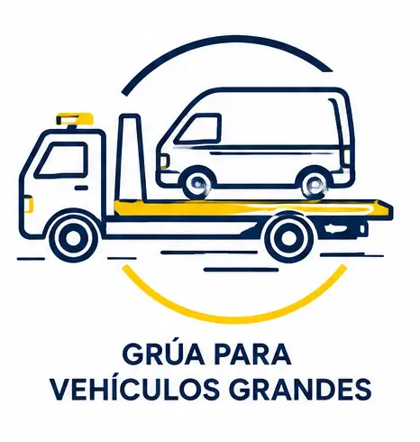 Grúa para vehículos grandes y asistencia ASVE