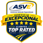 Distintivo ASVE de asistencia vehicular especializada